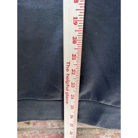 NWT HOMME + FEMME Large Gray Heavyweight Crewneck Sweatshirt Sweater Pullover - Picture 7 of 8